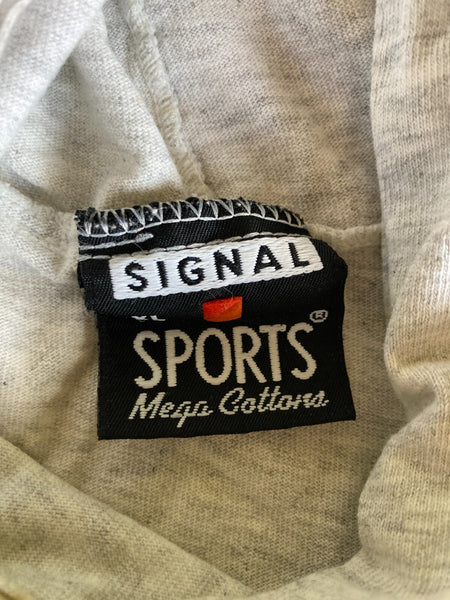 SIGNAL SPORTS BOXING THE SPORT OF CHAMPIONS~XL LIGHTWEIGHT HOODIE SWEATSHIRT~GRY
