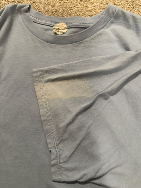MEAT PUPPETS CONCERT T-SHIRT~HAND HEAD~LIGHT BLUE~XL~HANES~EXC COND~VTG