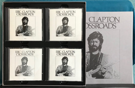 ERIC CLAPTON CROSSROADS~NM/NM- 1988 POLYDOR 4CD BOX SET w/BOOK + INSERT~CREAM