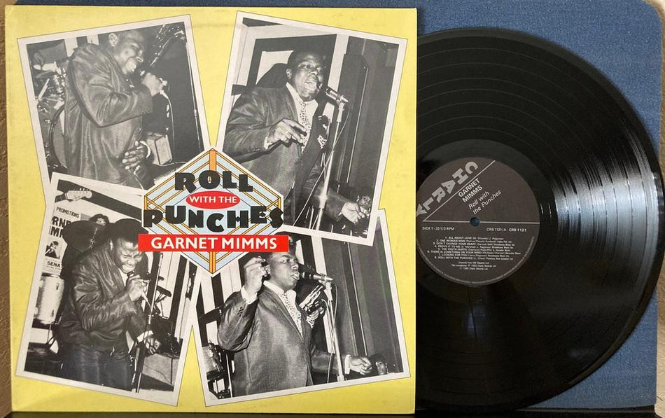 GARNET MIMMS ROLL WITH THE PUNCHES~NM 1986 CHARLY RECORDS UK COMPILATION LP~SOUL