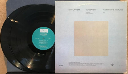 KEITH JARRETT~INVOCATIONS / MOTH AND THE FLAME~NM 1981 ECM QUIEX AUDIOPHILE 2-LP