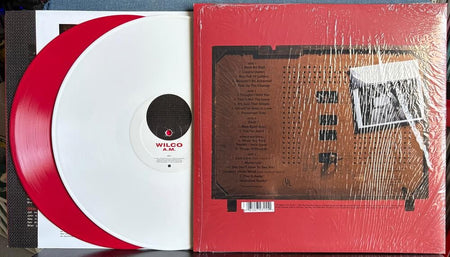 WILCO A.M.~RARE NM 2017 DELUXE EDITION RED WHITE VINYL 2-LP RE LMTD /2500 COPIES