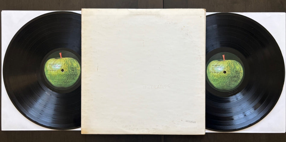 BEATLES WHITE ALBUM~RARE 1968 LP~7 LABEL ERRORS!!~NUMBERED COVER~POSTER~PICTURES