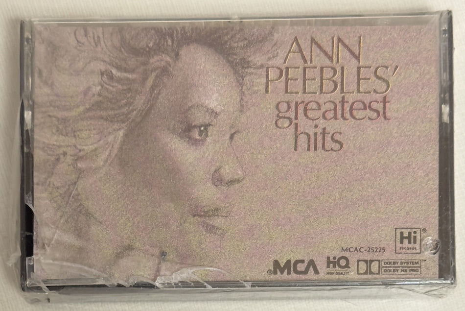 BRAND NEW SEALED CASSETTE~ANN PEBBLES GREATEST HITS~CAN’T STAND THE RAIN~ SOUL
