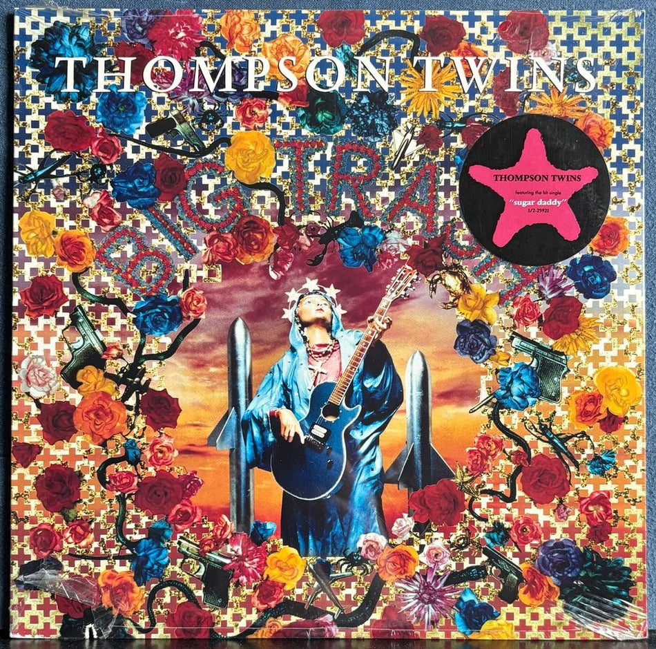THOMPSON TWINS BIG TRASH~SEALED 1989 RED EYE LP w/HYPE STICKER~SYNTH-POP~ELECTRO