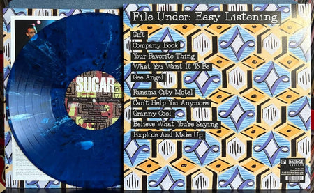 SUGAR FILE UNDER EASY LISTENING~VG++ 2019 NEWBURY COMICS BLUE VINYL LIMITED /300
