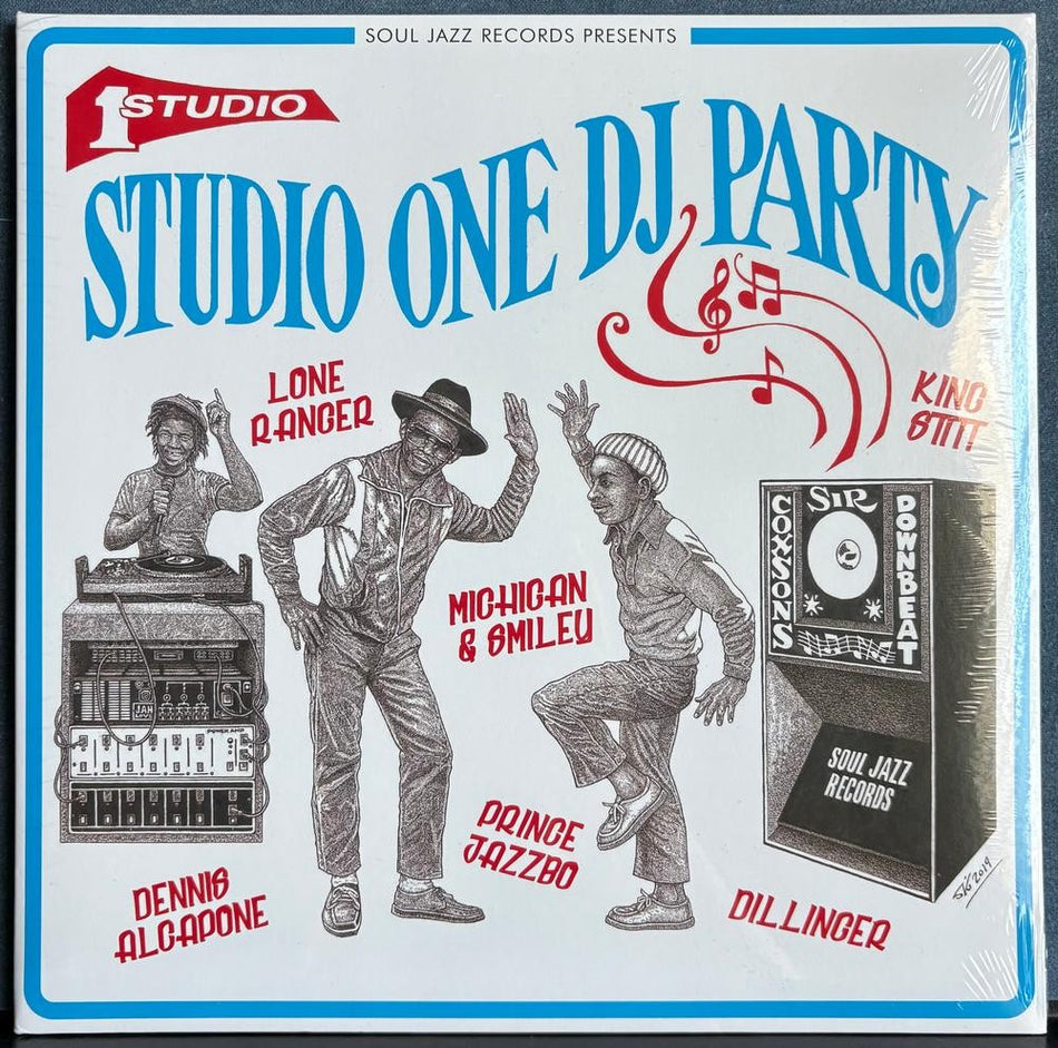 STUDIO ONE DJ PARTY~SEALED 2019 SOUL JAZZ RECORDS UK 2LP COMPILATION~ROOT REGGAE