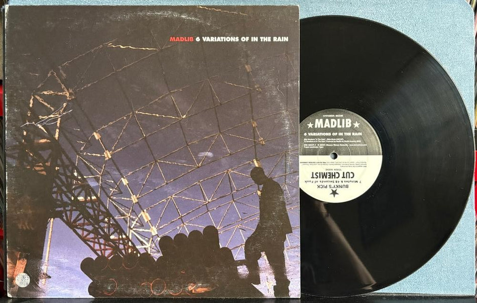CUT CHEMIST~MADLIB~BUNKY'S PICK~6 VARIATIONS OF IN THE RAIN~2001 12-INCH SNGL LP