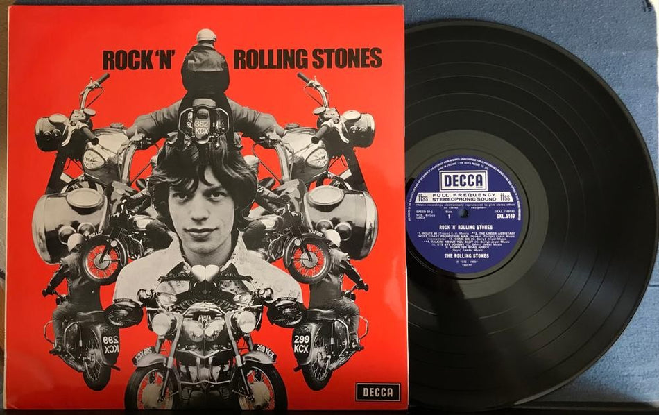 ROCK 'N' ROLLING STONES~NM- 1972 DECCA UK FFSS COMP LP~FULL FREQUENCY SOUND LBL