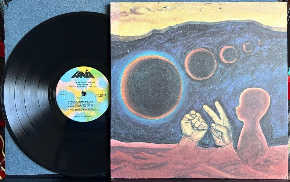 RAY BARRETTO FROM THE BEGINNING~1975 FANIA STEREO REPRESS LP~LATIN JAZZ~CHA-CHA