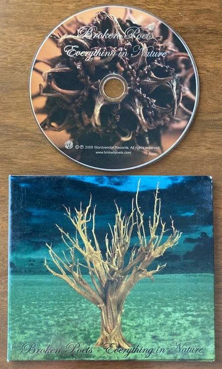 BROKEN POETS EVERYTHING IN NATURE~NM- 2008 WORDVENDOR CD~INDIE ROCK~PHOENIX, AZ