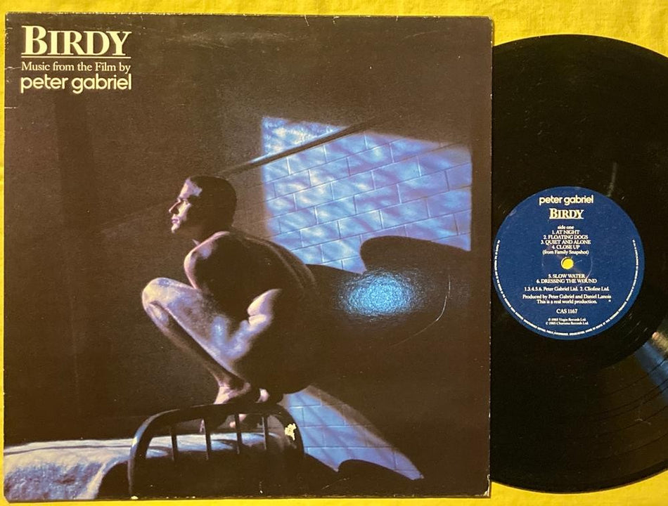 PETER GABRIEL BIRDY OST~ORIG 1985 UK CHARISMA LP~TOWNHOUSE~GENESIS~PROG~LANOIS