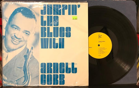 ARNETT COBB JUMPIN' THE BLUES~NM LIMITED JAZZ CIRCLE BASEL SWITZERLAND MONO LP