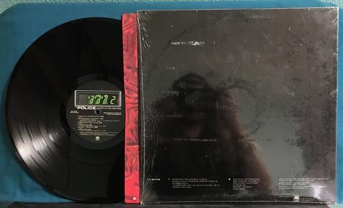 POLICE GHOST IN THE MACHINE~SVG+ 1981 STERLING LP~SHRINK~INNER~NO BARCODE~STING