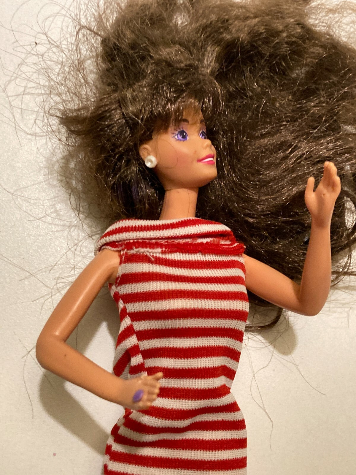 Vintage 1966 Barbie Twist And Turn~Bendable Knees~Moveable arms~China~1976 Head