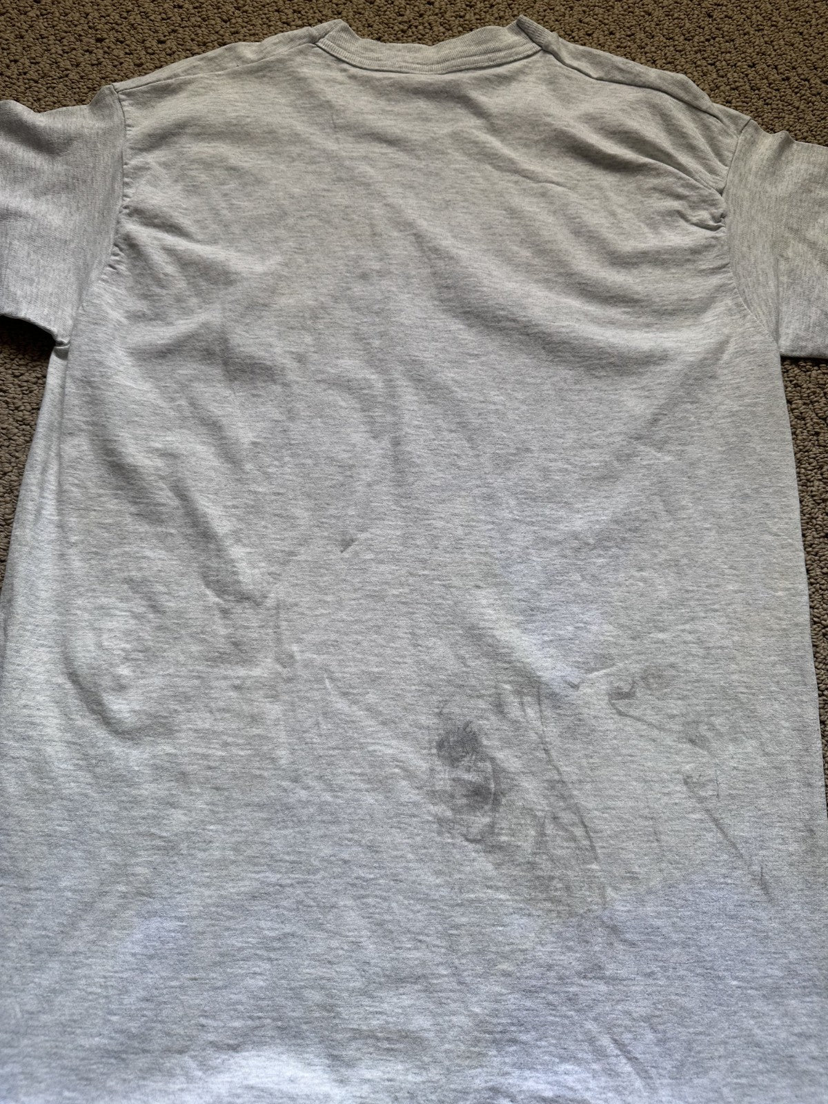THE DICKIES T-SHIRT~1990s VINTAGE~GIGANTOR~THE SPACE AGE ROBOT~LG~GREY~VTG~RARE