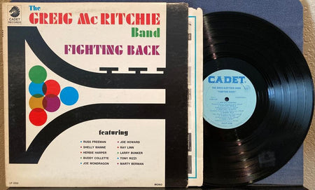 GREIG McRITCHIE BAND FIGHTING BACK~NM- 1967 CADET PROMO RE LP~MONO~DEEP GROOVE