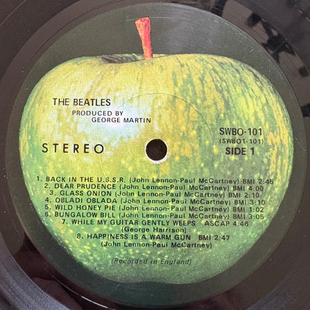 BEATLES WHITE ALBUM~RARE 1968 LP~7 LABEL ERRORS!!~NUMBERED COVER~POSTER~PICTURES