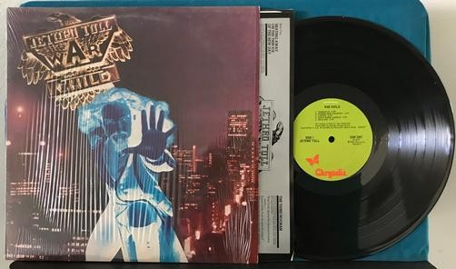 JETHRO TULL WAR CHILD~VG++ 1974 CHRYSALIS 1st PRESS LP~SHRINK~INNER~PORKY PECKO