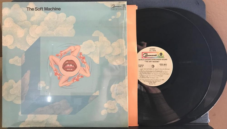 THE SOFT MACHINE 1973 S/T COMP 2-LP~SHRINK~COMMAND RSSD-964/2~PSYCH~PROG~FUSION
