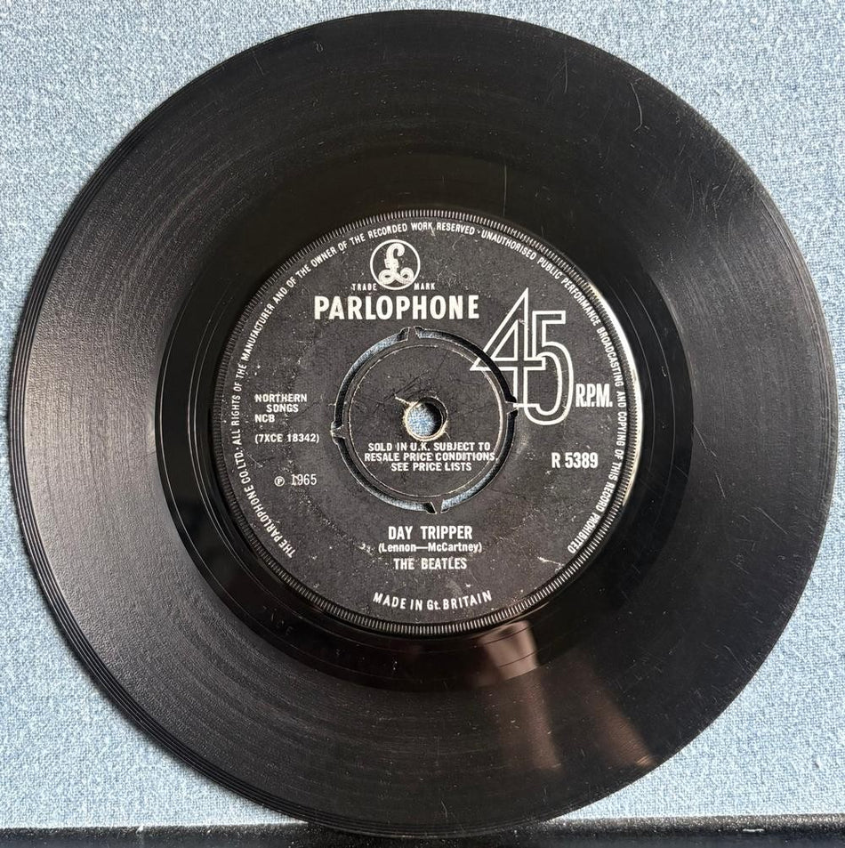 THE BEATLES~WE CAN WORK IT OUT /DAY TRIPPER~NM 1965 PARLOPHONE UK 7-INCH 45 SNGL