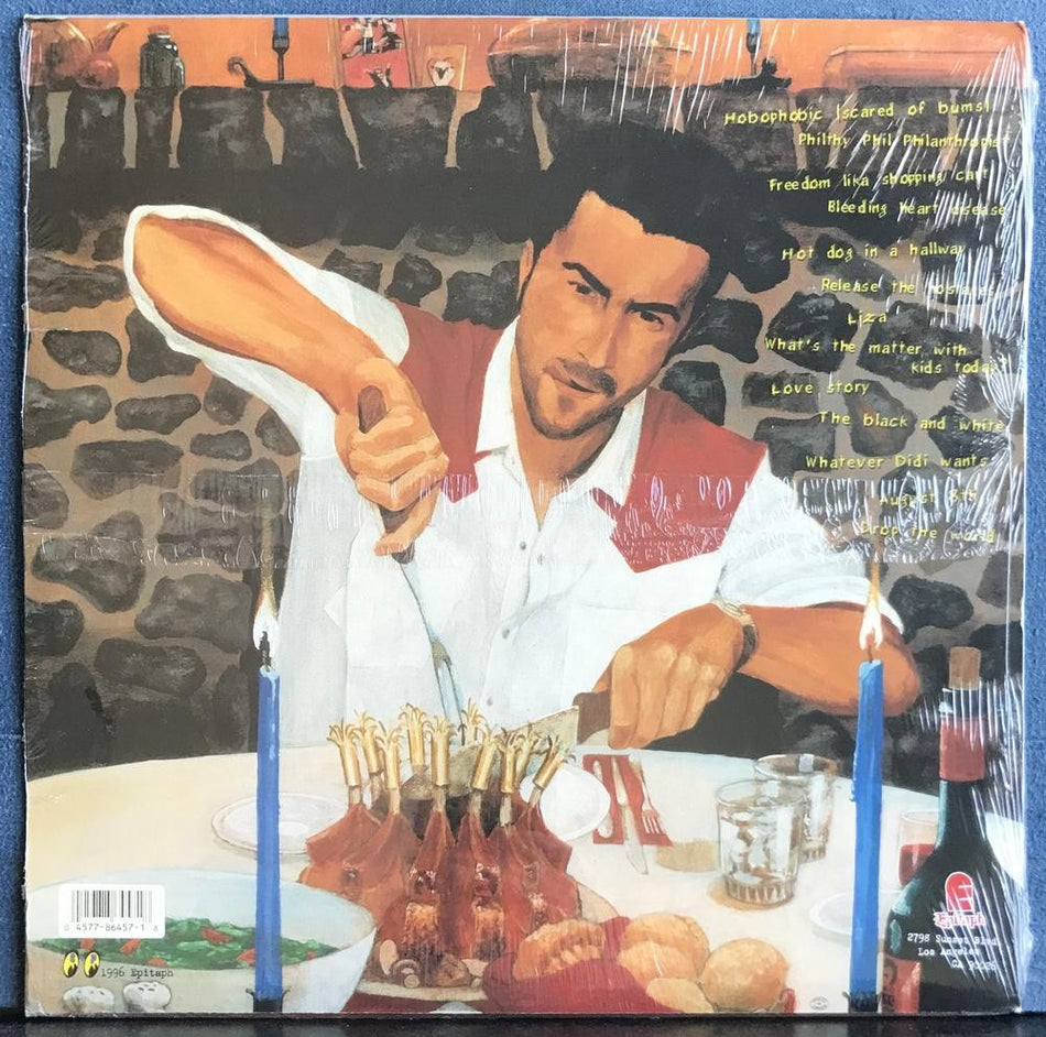 NOFX EATING LAMB~HEAVY PETTING ZOO~SEALED ORG 1996 EPITAPH LP~PUNK~FAT MIKE~HEFE