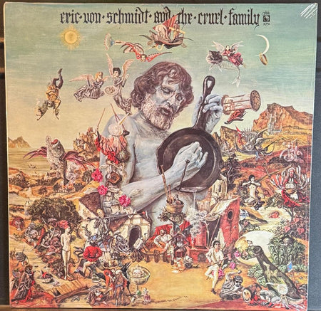 ERIC VON SCHMIDT AND THE CRUEL FAMILY~SEALED 1980 LP~PHILO 1052~COUNTRY ROCK BLU