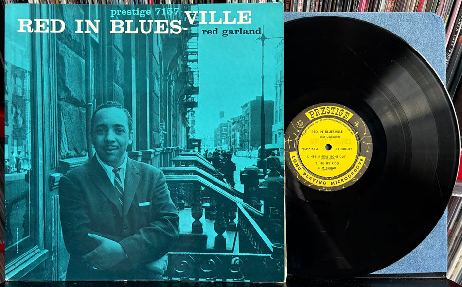 RED GARLAND RED IN BLUESVILLE-RARE 1959 PRESTIGE MONO DEEP GROOVE FIRST PRESS LP