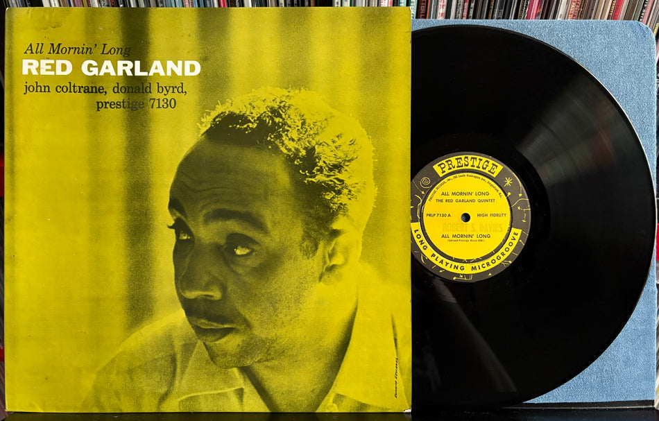 RED GARLAND QUINTET ALL MORNIN' LONG-RARE SVG+ 1958 MONO PRESTIGE RE LP-COLTRANE-BYRD