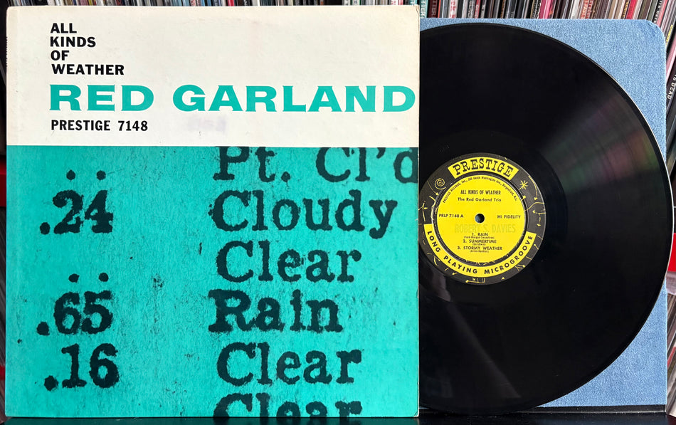 RED GARLAND ALL KINDS OF WEATHER-RARE '59 PRESTIGE MONO DEEP GROOVE 1st PRESS LP