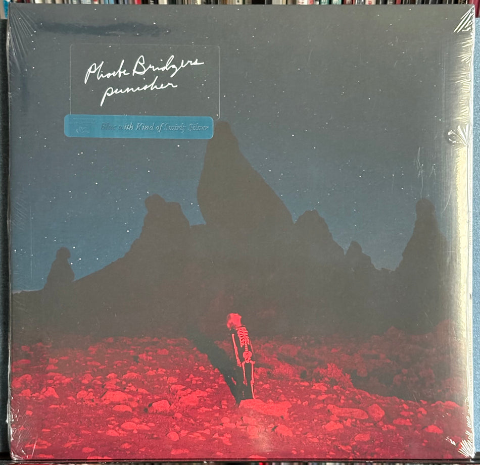 PHOEBE BRIDGERS PUNISHER-SEALED 2020 LIMITED EDITION BLUE w/SWIRLY SILVER 1st PRESS LP