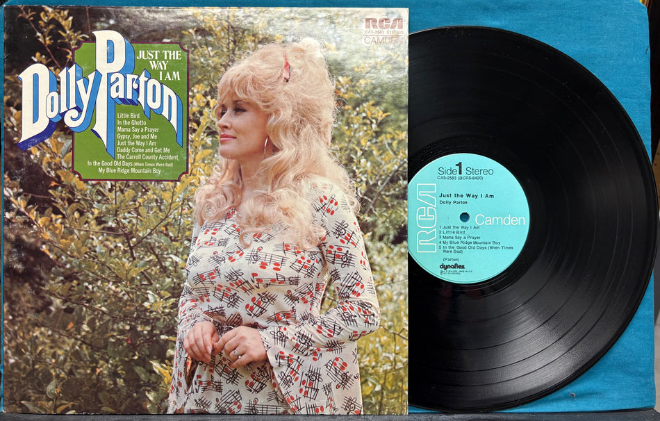 DOLLY PARTON JUST THE WAY I AM-NM- ORIG 1972 RCA CAMDEN LP-COUNTRY-VINYL