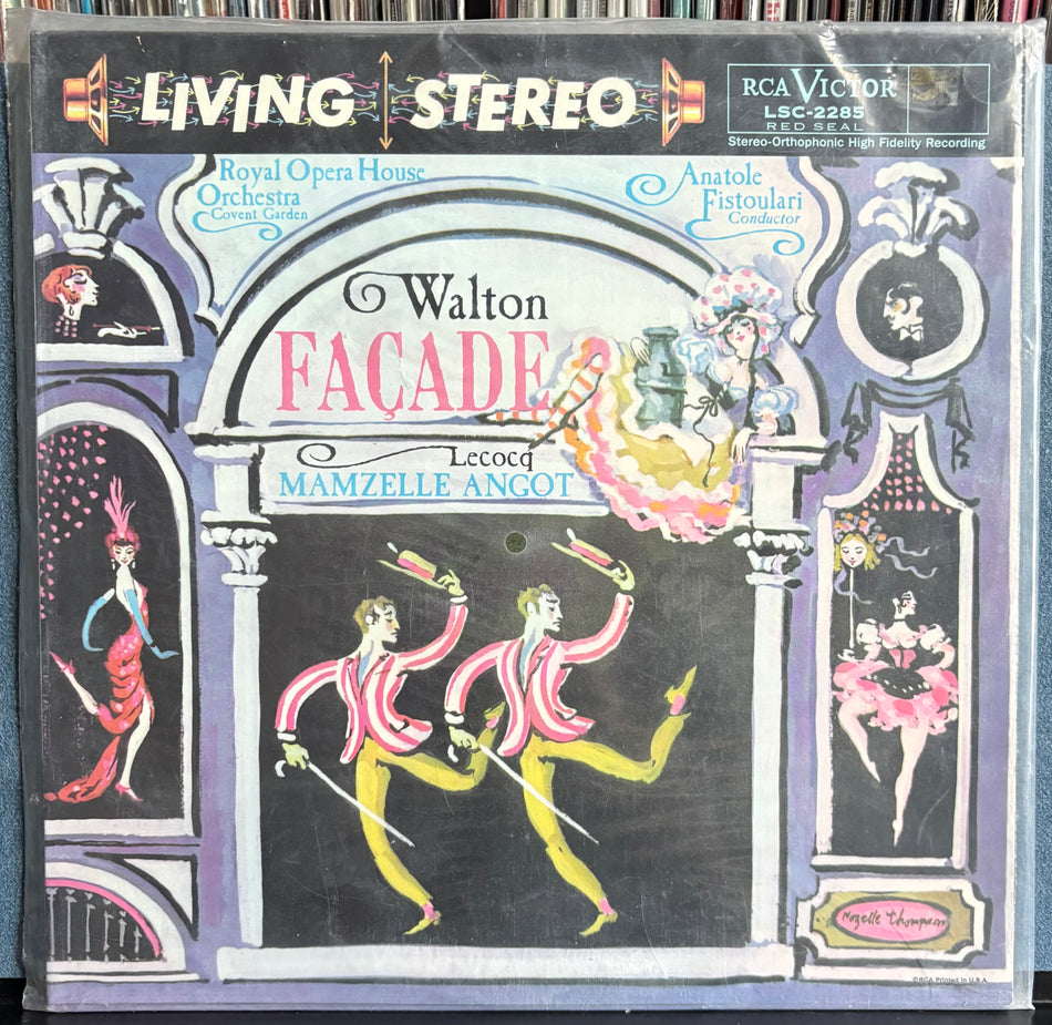 WALTON FACADE-LECOCQ MAMZELLE ANGOT-SEALED LMTD CLASSIC RECS RE LP-BALLET