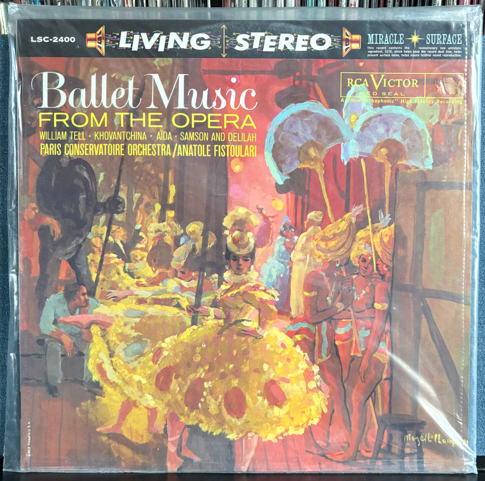 ANATOLE FISTOULARI-BALLET MUSIC FROM THE OPERA-SEALED CLASSIC RECORDS 180G AUDIOPHILE LP