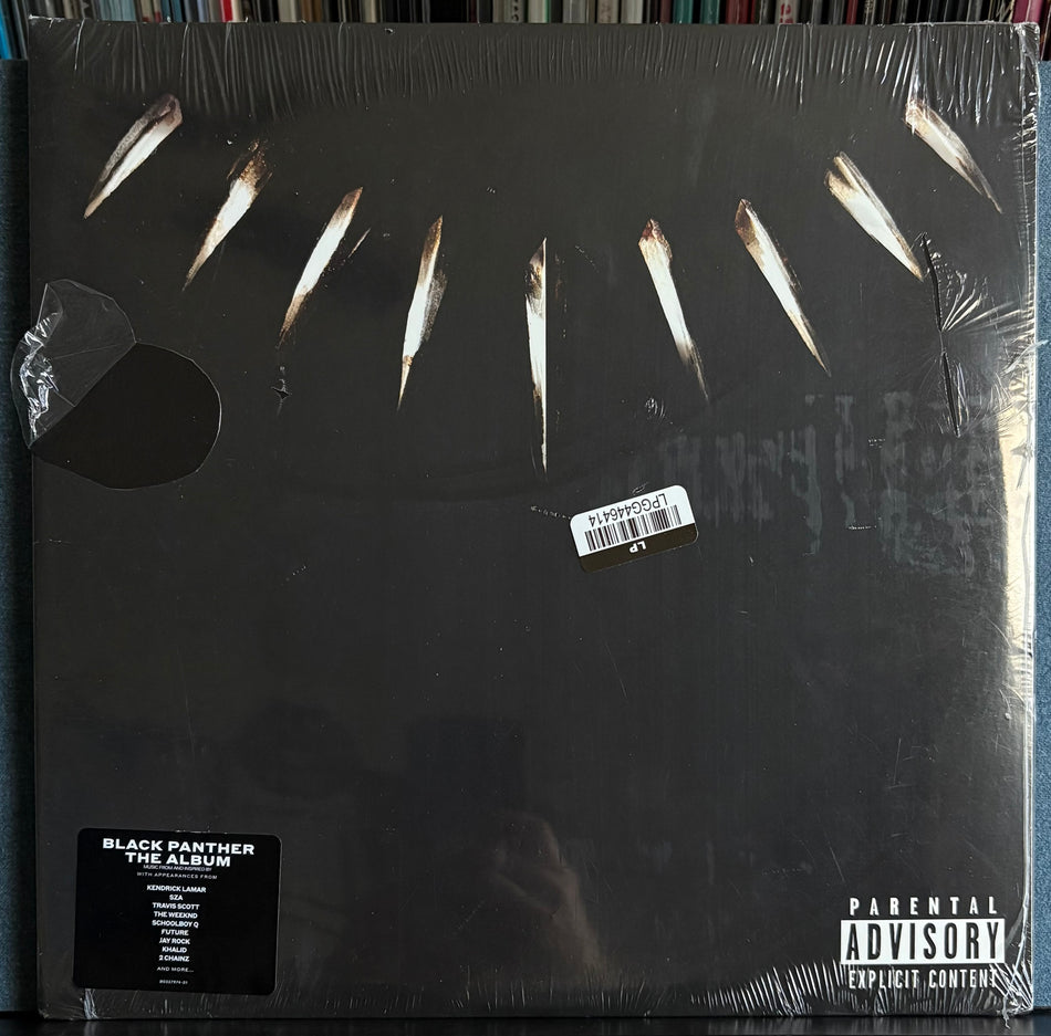 BLACK PANTHER THE ALBUM-MUSIC FROM AND INSPIRED BY-SEALED ORIG 2018 2-LP-SOUNDTRACK