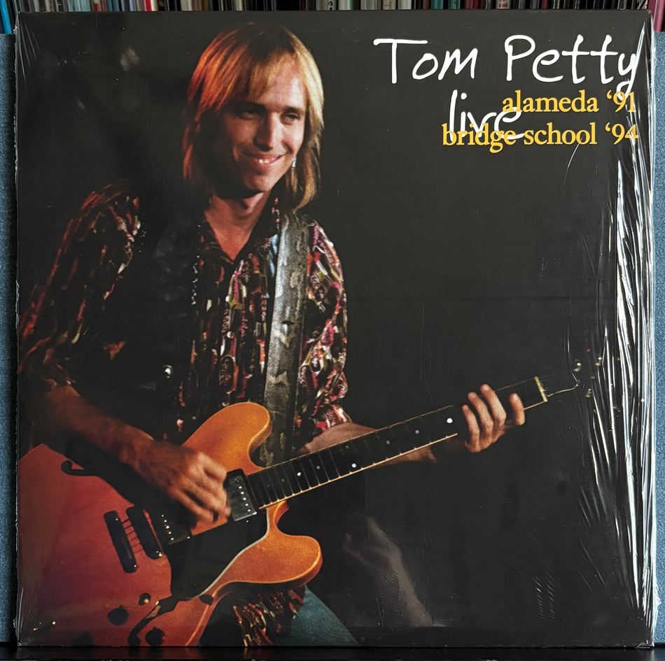 TOM PETTY LIVE ALAMEDA '91-BRIDGE SCHOOL '94-SEALED WHITE VINYL 2-LP LIMITED 269/500