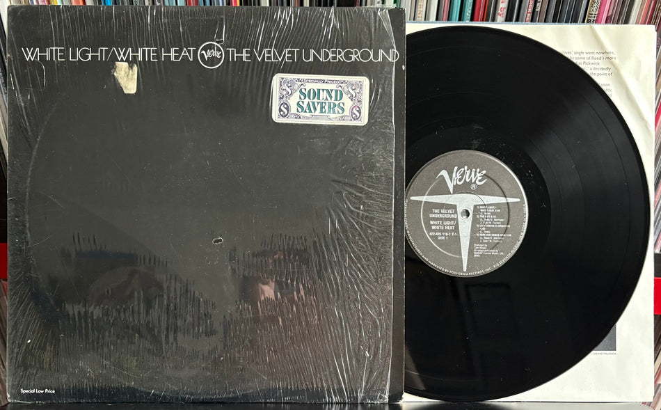 VELVET UNDERGROUND WHITE LIGHT/WHITE HEAT-VG++ 1985 HAUPPAUGE RE LP-SHRINK-INNER