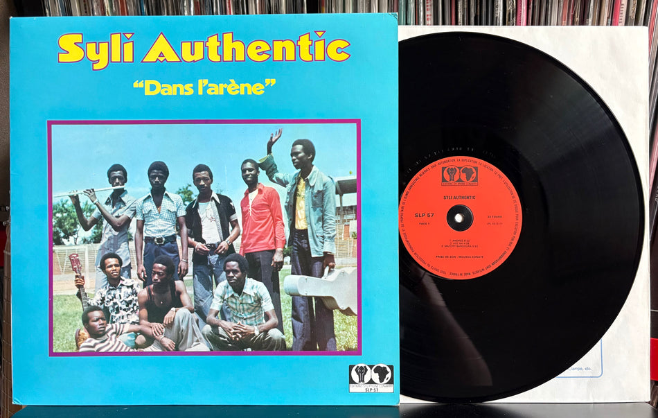 SYLI AUTHENTIC DANS L'ARÈNE-NM- C.I.D.I.S. FRANCE REISSUE LP-AFRICAN-EDITIONS SYLIPHONE