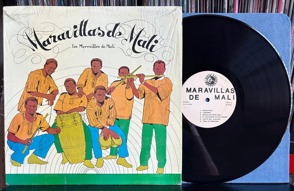 LES MERVEILLES DU MALI-MARAVILLAS DE MALI-1983 DISCO STOCK MAKOSSA RE LP-AFRO-CUBAN-JOROPO