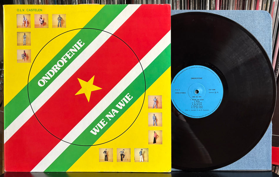 WIE NA WIE ONDROFENIE-ORIGINAL 1976 STEMRA NETHERLANDS LP-CLP 7639-AFRICAN-WORLD MUSIC