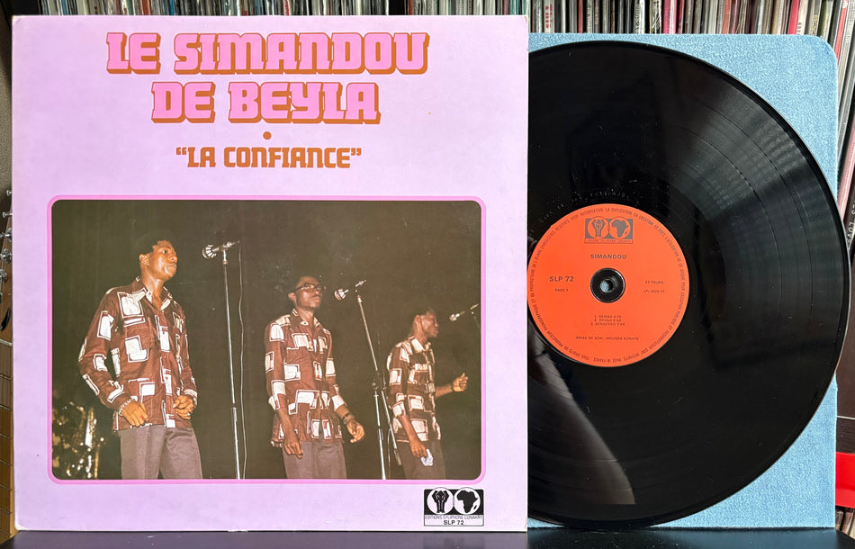 LE SIMANDOU DE BEYLA LA CONFIANCE-1980 EDITIONS SYLIPHONE CONAKRY GUINEA LP-AFRO-CUBAN
