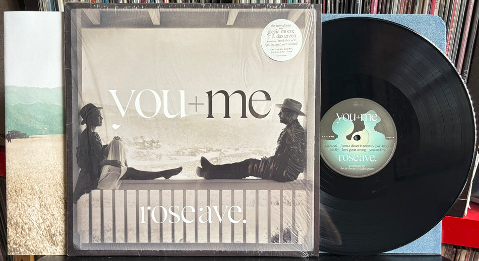 YOU+ME ROSE AVE.-SVG+ 2014 LIMITED EDITION BLACK VINYL LP-SHRINK-HYPE-INSERT-DALLAS GREEN-P!NK