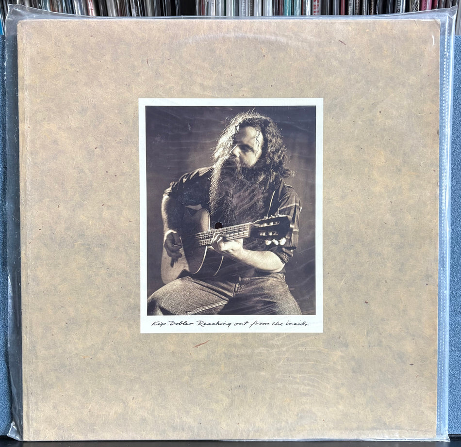 KIP DOBLER REACHING OUT FROM THE INSIDE-SEALED ORIG 1990 CARDAS DIRECT-TO-DISK LP-D2D-FOLK-ACOUSTIC