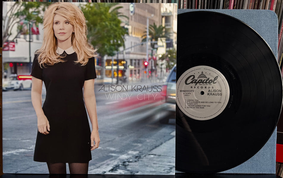 ALISON KRAUSS WINDY CITY-ORIG 2017 CAPITOL RECORDS 180 GRAM FIRST PRESS LP-COUNTRY-FOLK
