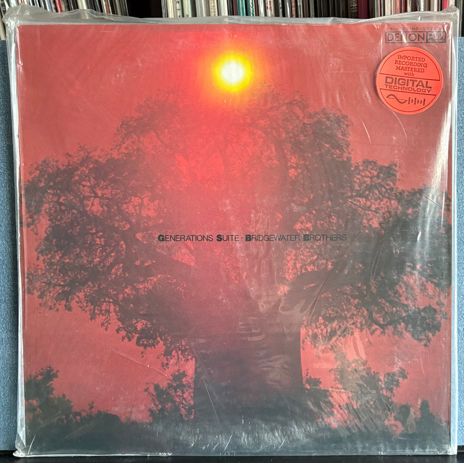BRIDGEWATER BROTHERS GENERATIONS SUITE-SEALED ORIG 1979 DENON JAZZ JAPAN LP-SOUL-JAZZ-POST BOP