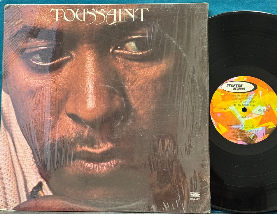 ALLEN TOUSSAINT "TOUSSAINT" NM SELF-TITLED 1970 SEPTER LP~SHRINK-NEW ORLEANS FUNK