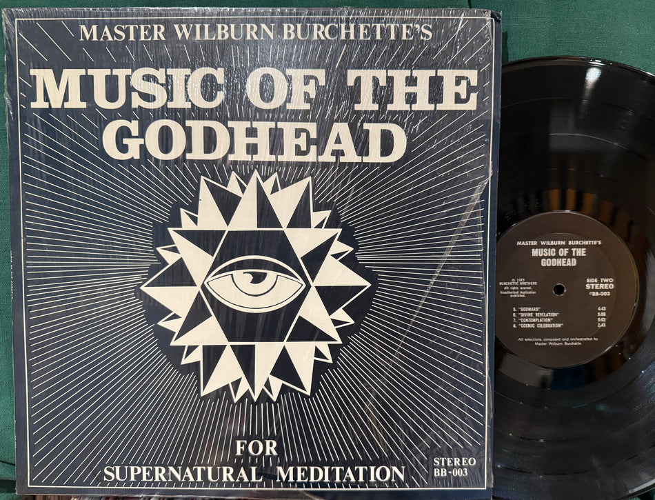 MASTER WILBURN BURCHETTE -MUSIC OF THE GODHEAD -SHRINK-ELECTRONIC-AMBIENT