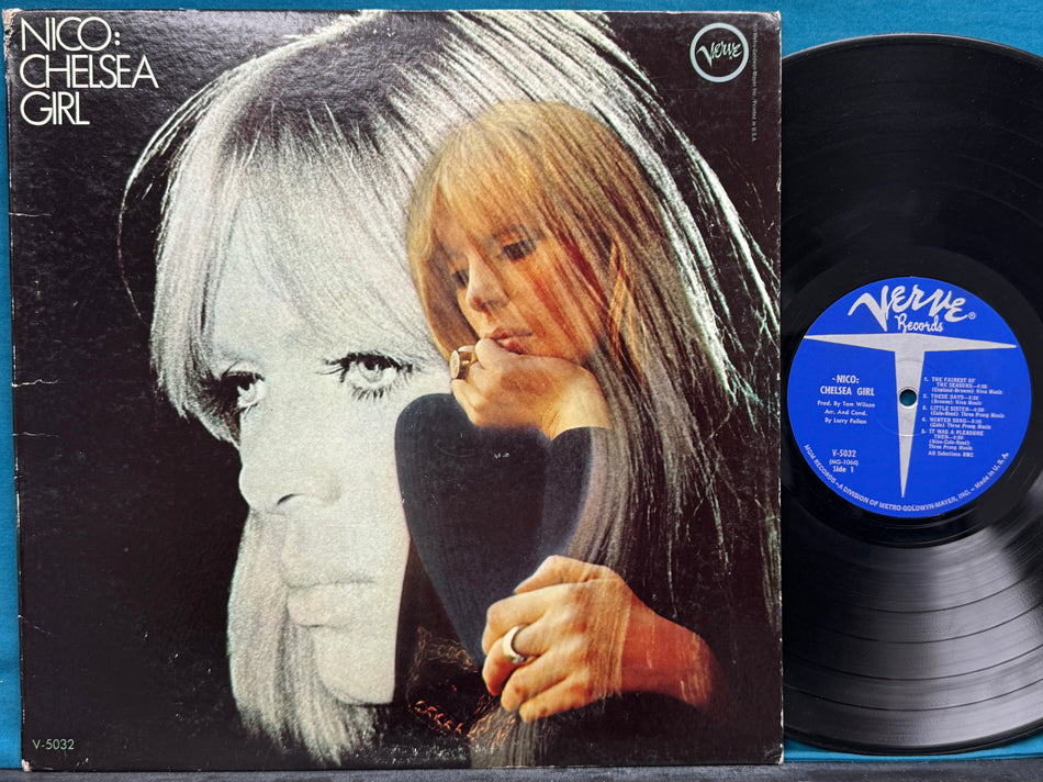 NICO CHELSEA GIRL-ORIG 1967 MONO LP-VELVET UNDERGROUND