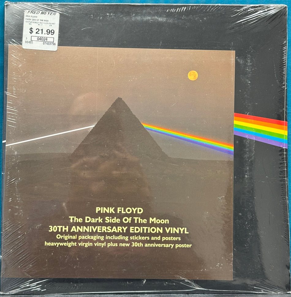 PINK FLOYD DARK SIDE OF THE MOON-SEALED 2003 30TH ANNIV. EU 180G LP
