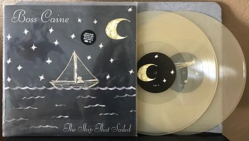 BOSS CAINE SHIP THAT SAILED~LMTD EDITION/300/NMBRD 2019 UK 2LP~MOON WHITE VINYL